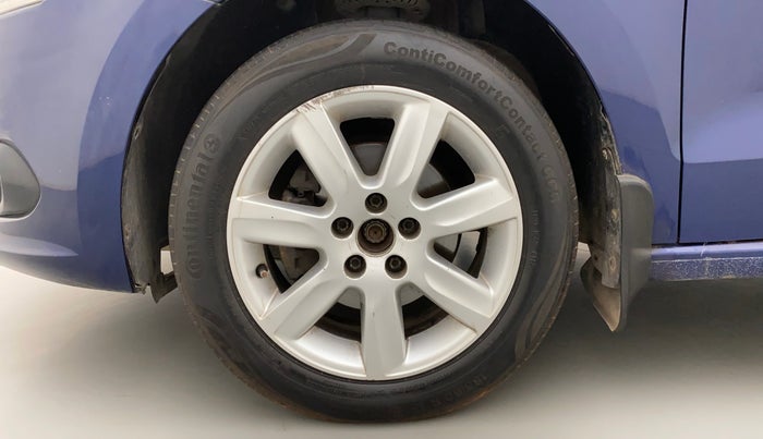 2012 Volkswagen Vento HIGHLINE DIESEL 1.6, Diesel, Manual, 1,19,488 km, Left Front Wheel
