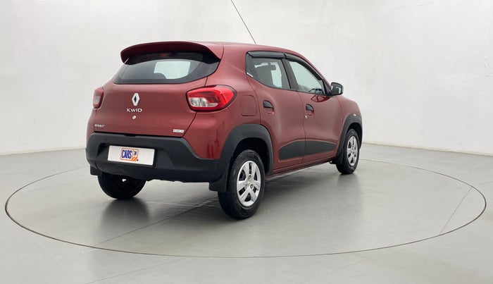 2018 Renault Kwid RXT 1.0 EASY-R  AT, Petrol, Automatic, 25,887 km, Right Back Diagonal (45- Degree) View