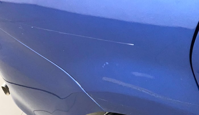 2017 Datsun Go Plus T, Petrol, Manual, 1,07,501 km, Right quarter panel - Minor scratches