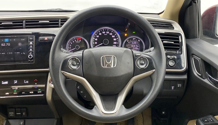 2017 Honda City V MT PETROL, Petrol, Manual, 63,810 km, Steering Wheel Close Up