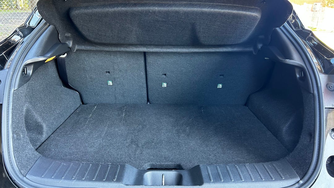 Boot Inside View with Luggage