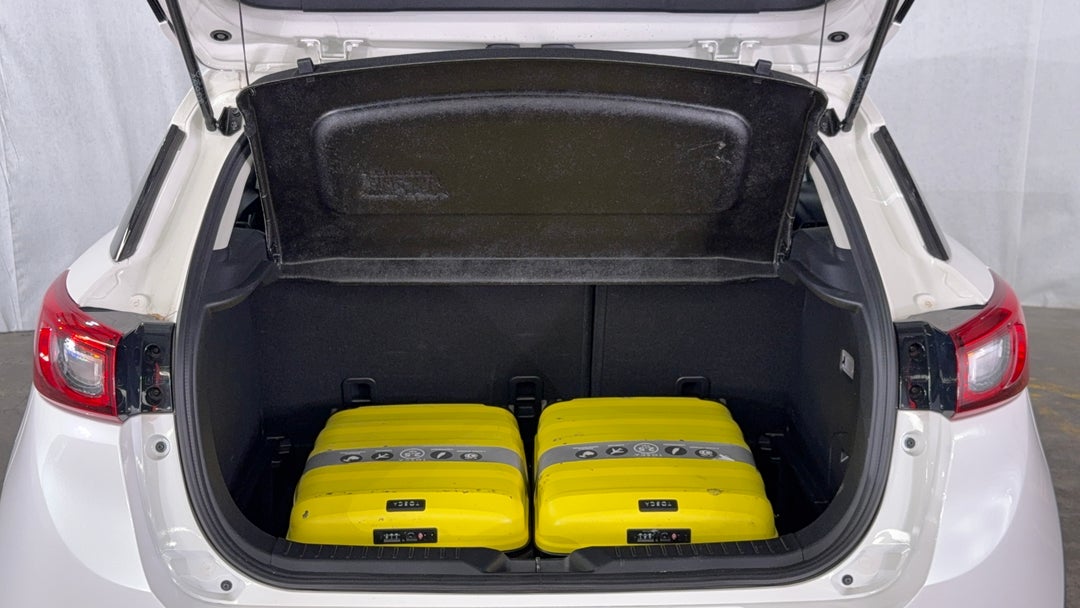 Boot Inside View with Luggage