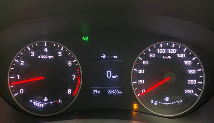 2020 Hyundai Elite i20 ASTA 1.2 (O), Petrol, Manual, 26,980 km, Odometer Image