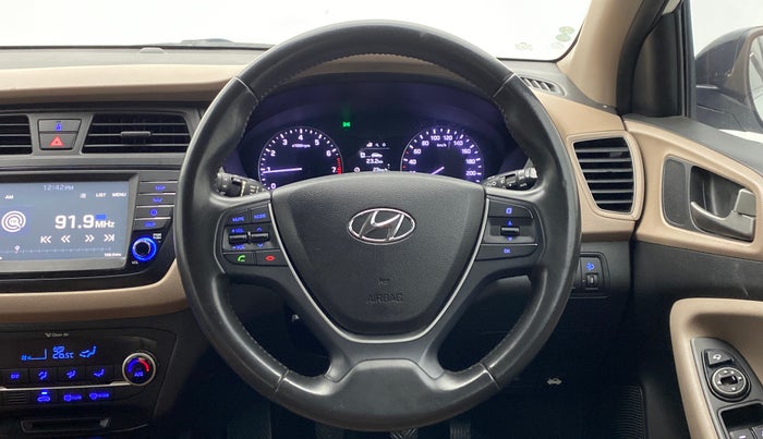 2018 Hyundai Elite i20 ASTA 1.2 (O), Petrol, Manual, 53,813 km, Steering Wheel Close Up