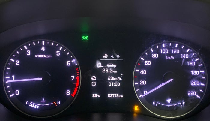 2018 Hyundai Elite i20 ASTA 1.2 (O), Petrol, Manual, 53,813 km, Odometer Image