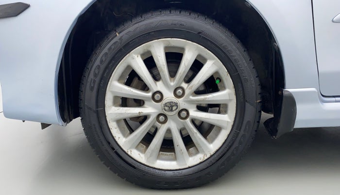 2012 Toyota Etios VX D, Diesel, Manual, 1,01,330 km, Left Front Wheel