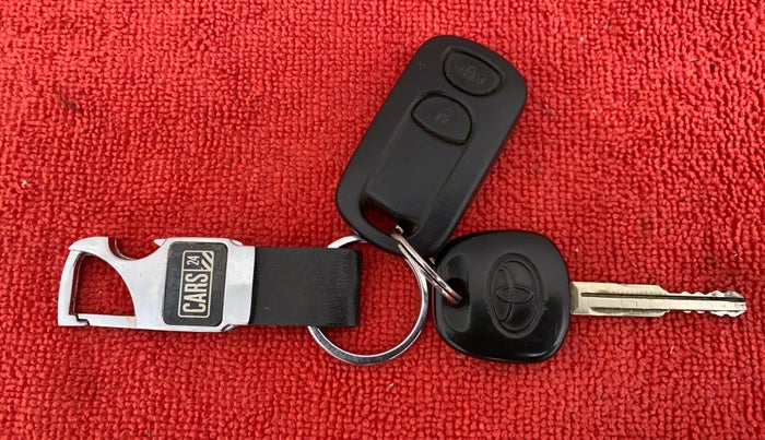 2012 Toyota Etios VX D, Diesel, Manual, 1,01,330 km, Key Close Up