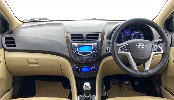 2014 Hyundai Verna FLUIDIC 1.6 SX CRDI OPT, Diesel, Manual, 93,787 km, Dashboard