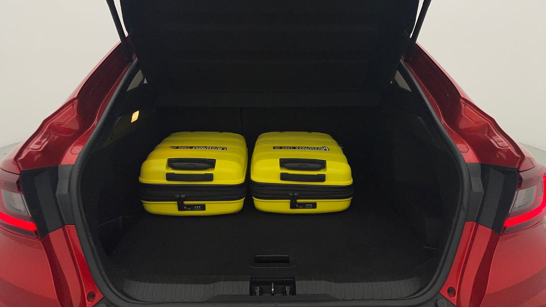 Boot Inside View with Luggage