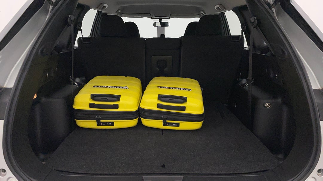 Boot Inside View with Luggage