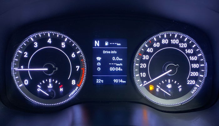 2020 Hyundai VENUE SX 1.0 GDI IMT, Petrol, Manual, 9,607 km, Odometer Image