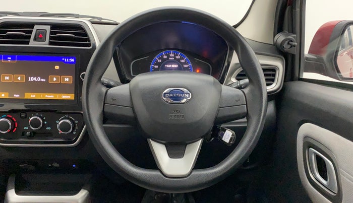 2020 Datsun Redi Go T(O) 1.0 AMT, Petrol, Automatic, 6,080 km, Steering Wheel Close Up
