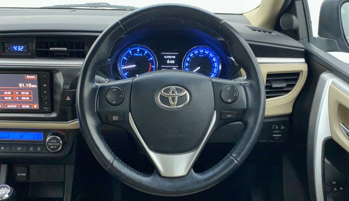 2014 Toyota Corolla Altis GL, Petrol, Manual, 15,908 km, Steering Wheel Close Up