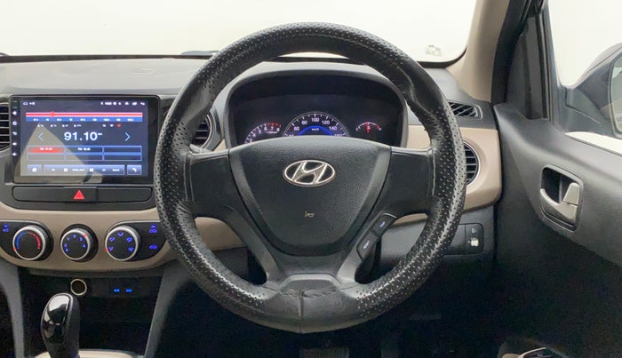 2014 Hyundai Grand i10 SPORTZ AT 1.2 KAPPA VTVT, Petrol, Automatic, 1,06,876 km, Steering Wheel Close Up