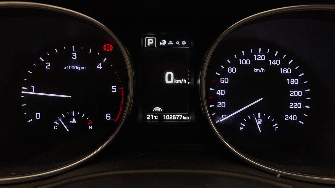 2016 Hyundai Santa Fe Highlander Crdi (4x4), Automatic, 102677 km, Odometer View