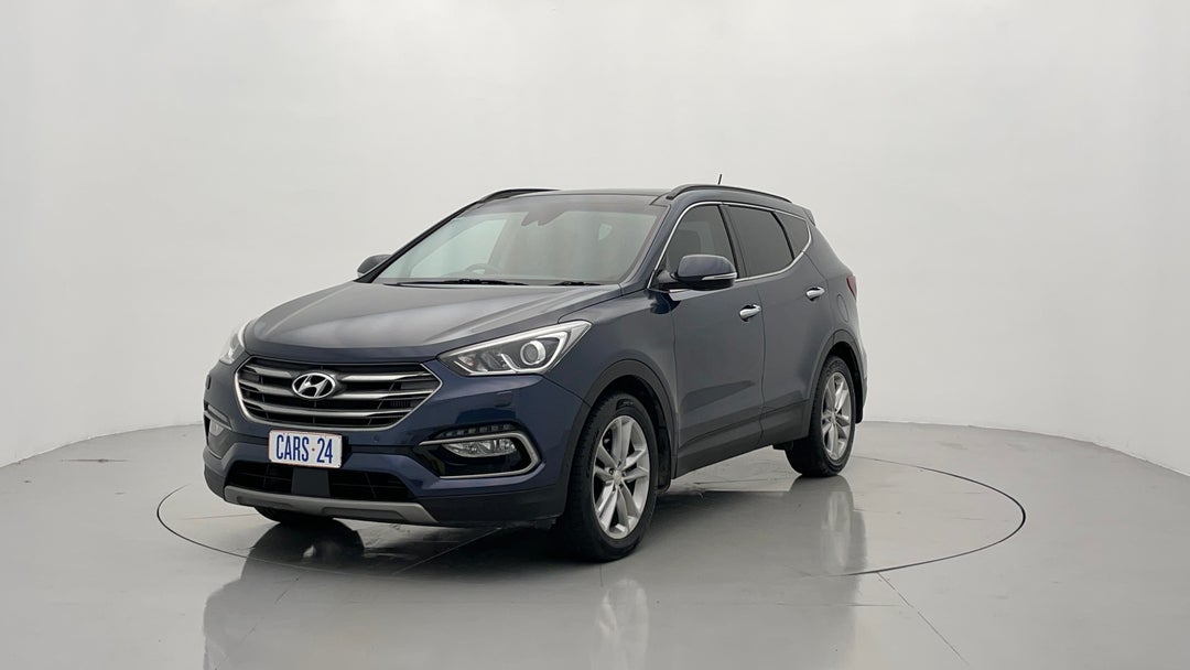 2016 Hyundai Santa Fe Highlander Crdi (4x4), Automatic, 102677 km, Left Front Diagonal (45- Degree) View