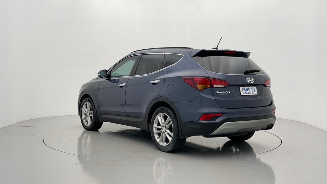2016 Hyundai Santa Fe Highlander Crdi (4x4), Automatic, 102677 km, Left Back Diagonal (45- Degree) View