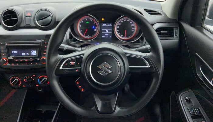 2019 Maruti Swift VXI AMT D, Petrol, Automatic, 8,609 km, Steering Wheel Close Up