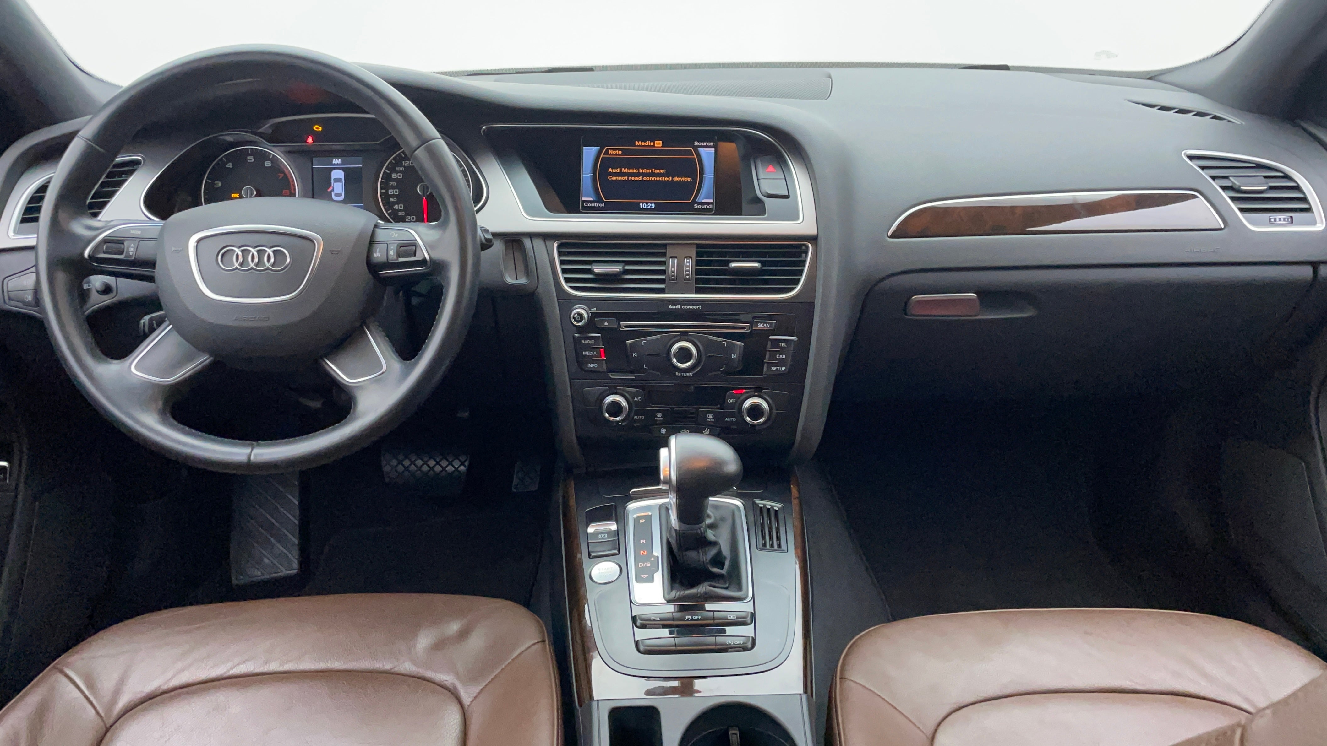 Audi A4-Dashboard View