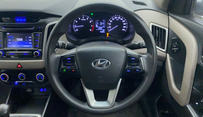 2016 Hyundai Creta 1.6 E + VTVT, Petrol, Manual, 46,717 km, Steering Wheel Close Up