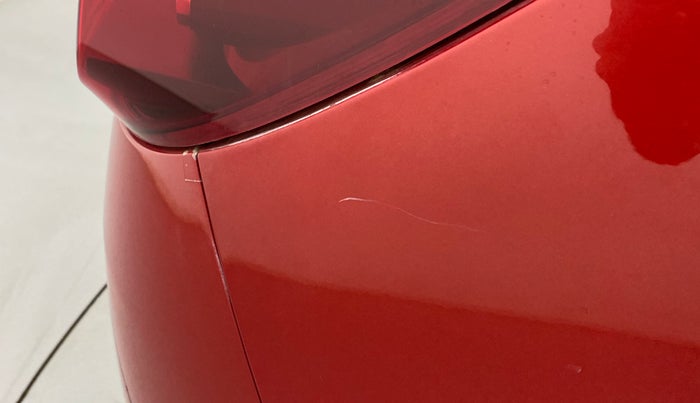 2017 Mahindra Kuv100 K4 5 STR, Petrol, Manual, 8,243 km, Right quarter panel - Minor scratches
