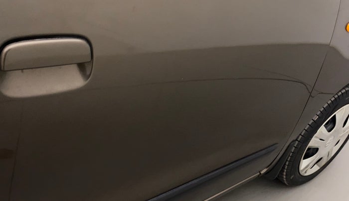 2017 Maruti Wagon R 1.0 VXI AMT, Petrol, Automatic, 34,583 km, Driver-side door - Slightly dented