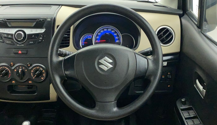 2017 Maruti Wagon R 1.0 VXI AMT, Petrol, Automatic, 34,583 km, Steering Wheel Close Up