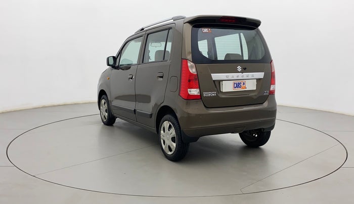2017 Maruti Wagon R 1.0 VXI AMT, Petrol, Automatic, 34,583 km, Left Back Diagonal