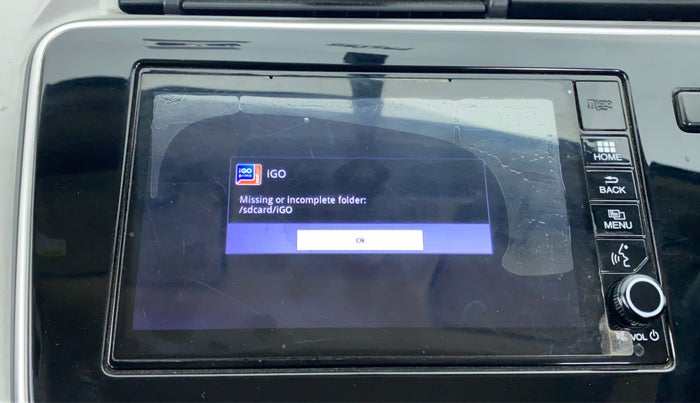 2018 Honda City V MT PETROL, Petrol, Manual, 61,522 km, Infotainment system - GPS Card not working/missing