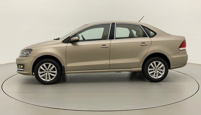 2017 Volkswagen Vento HIGHLINE PLUS 1.2 AT 16 ALLOY, Petrol, Automatic, 95,879 km, Left Side