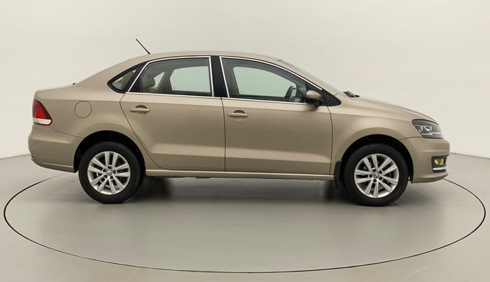 2017 Volkswagen Vento HIGHLINE PLUS 1.2 AT 16 ALLOY, Petrol, Automatic, 95,879 km, Right Side View
