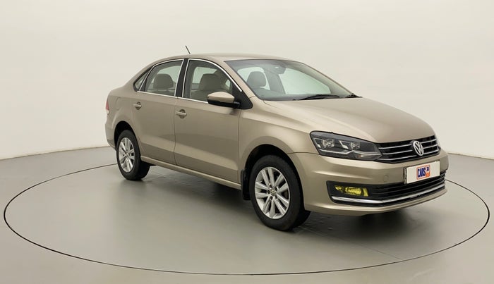 2017 Volkswagen Vento HIGHLINE PLUS 1.2 AT 16 ALLOY, Petrol, Automatic, 95,879 km, Right Front Diagonal