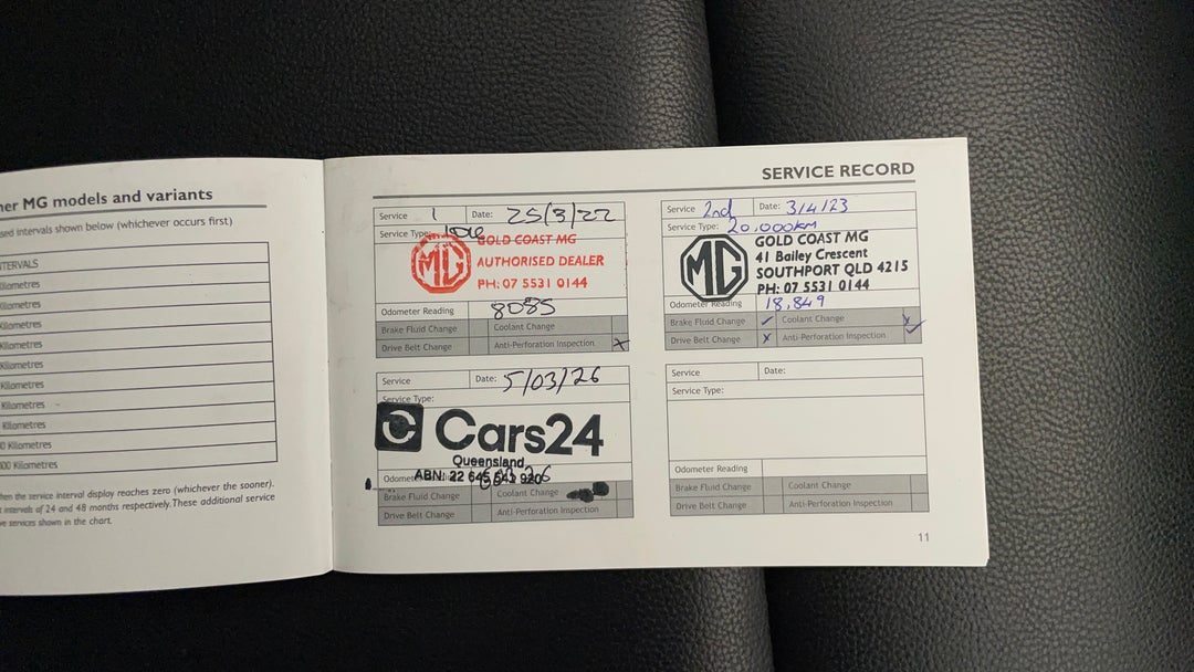 2020 MG ZS Essence, Automatic, 60327 km, Service History