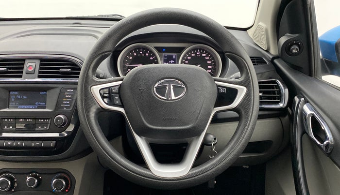 2017 Tata Tiago XZ 1.2 REVOTRON, Petrol, Manual, 50,522 km, Steering Wheel Close Up