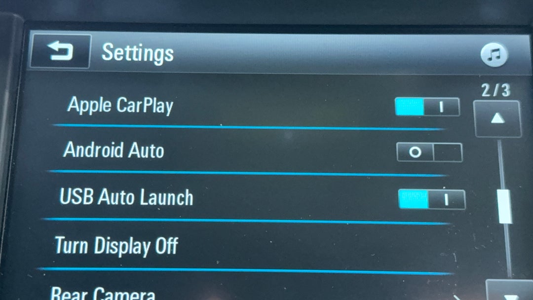 Android/Apple Car Play