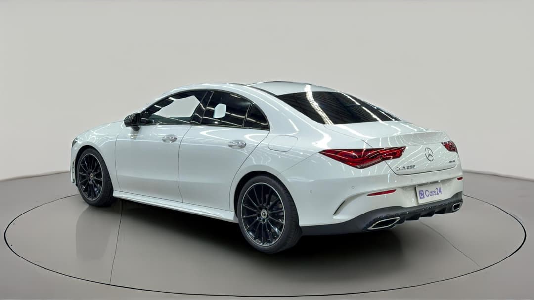 2022 Mercedes-benz CLA 250 4matic, Automatic, 64196 km, Left Back Diagonal (45- Degree) View