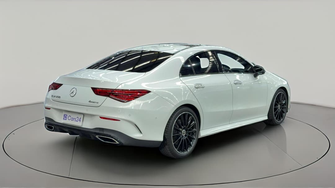 2022 Mercedes-benz CLA 250 4matic, Automatic, 64196 km, Right Back Diagonal (45- Degree) View