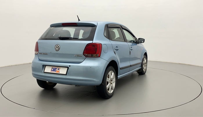 2011 Volkswagen Polo COMFORTLINE 1.2L PETROL, Petrol, Manual, 73,362 km, Right Back Diagonal