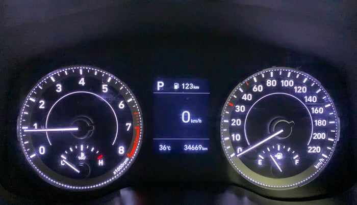 2019 Hyundai VENUE SX PLUS 1.0 TURBO DCT, Petrol, Automatic, 34,669 km, Odometer Image
