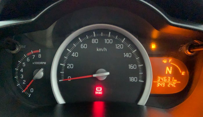 2016 Maruti Celerio ZXI AMT, Petrol, Automatic, 34,631 km, Odometer View