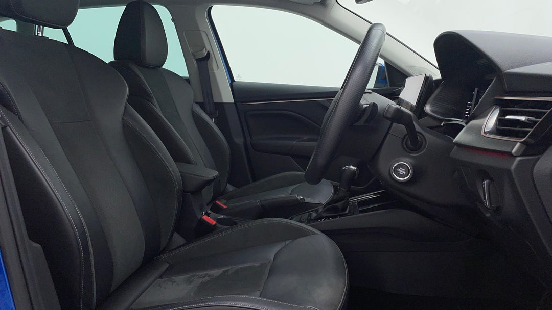 Right Side Front Door Cabin View