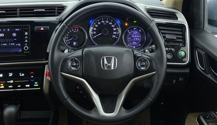 2019 Honda City ZX CVT, Petrol, Automatic, 31,716 km, Steering Wheel Close Up