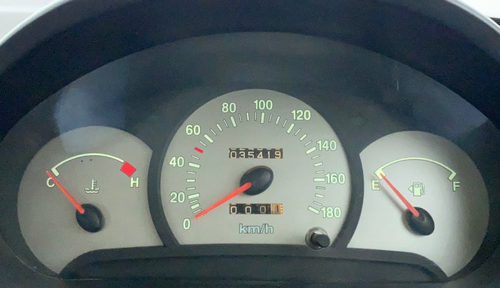 2014 Hyundai Santro Xing GL PLUS, Petrol, Manual, 35,495 km, Odometer Image
