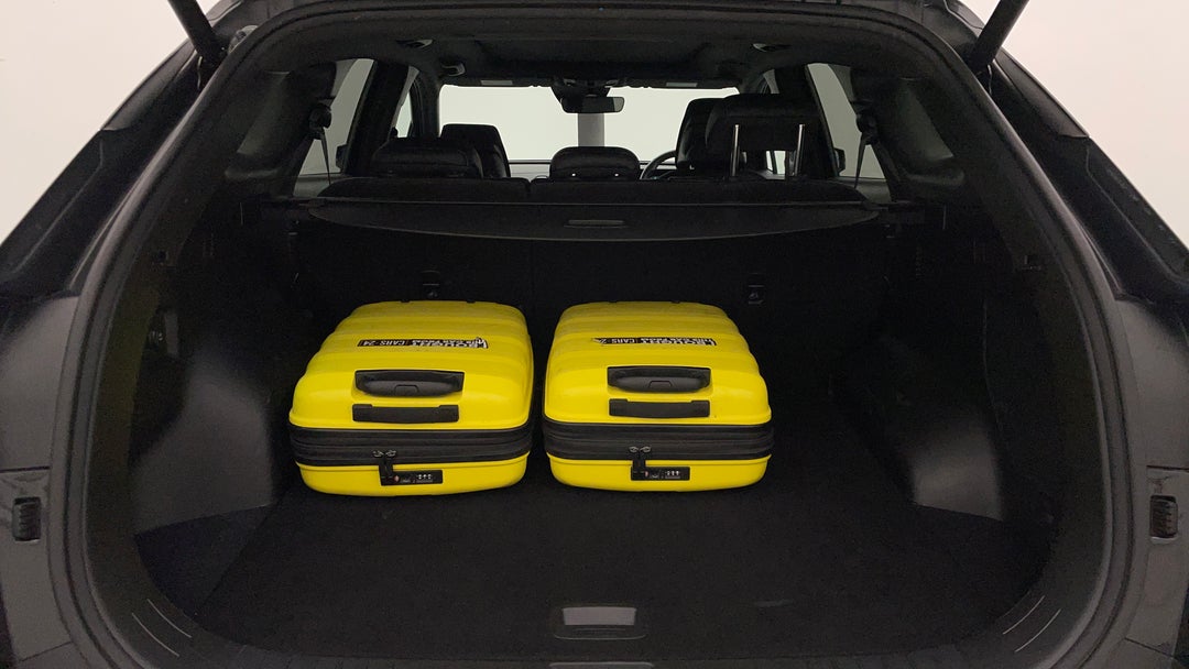 Boot Inside View with Luggage