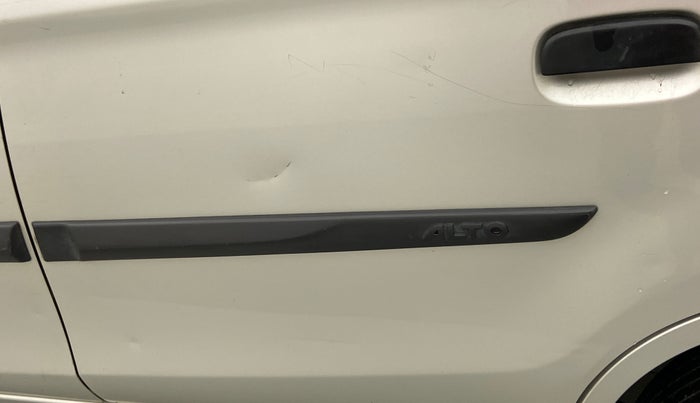 2015 Maruti Alto K10 VXI, CNG, Manual, 58,149 km, Rear left door - Minor scratches