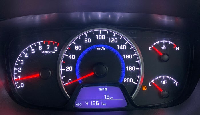 2016 Hyundai Grand i10 SPORTZ 1.2 KAPPA VTVT, Petrol, Manual, 41,556 km, Odometer Image
