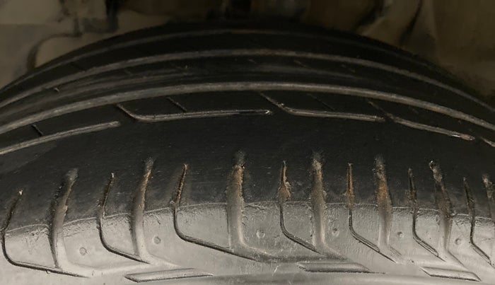 2018 Tata NEXON XZ PLUS PETROL, Petrol, Manual, 46,978 km, Left Front Tyre Tread