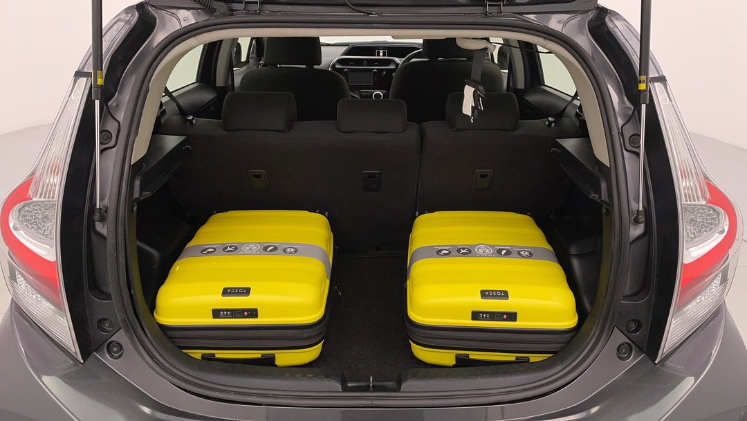 Boot Inside View with Luggage