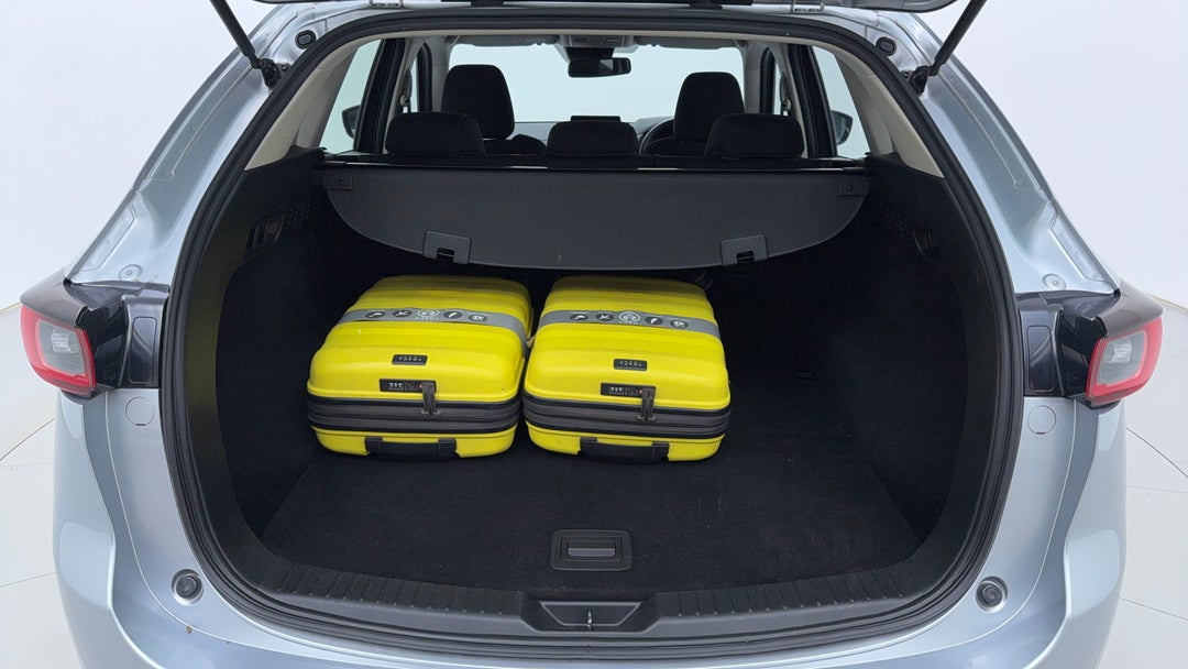 Boot Inside View with Luggage