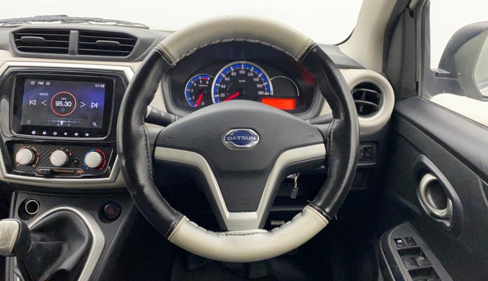 2019 Datsun Go Plus T(O), Petrol, Manual, 26,825 km, Steering Wheel Close Up